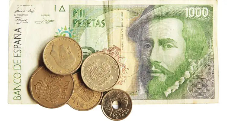 spanish peseta