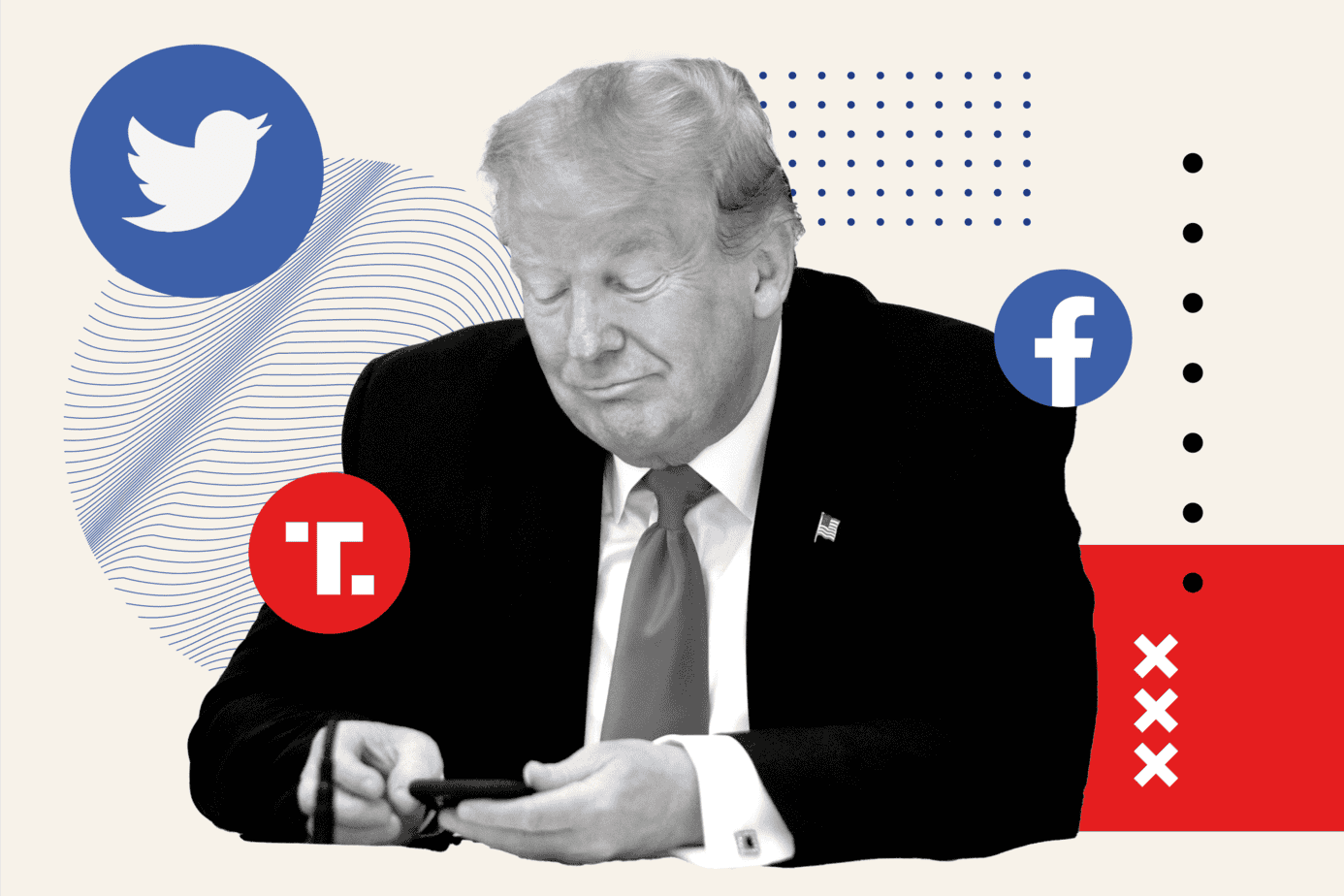 trump social media